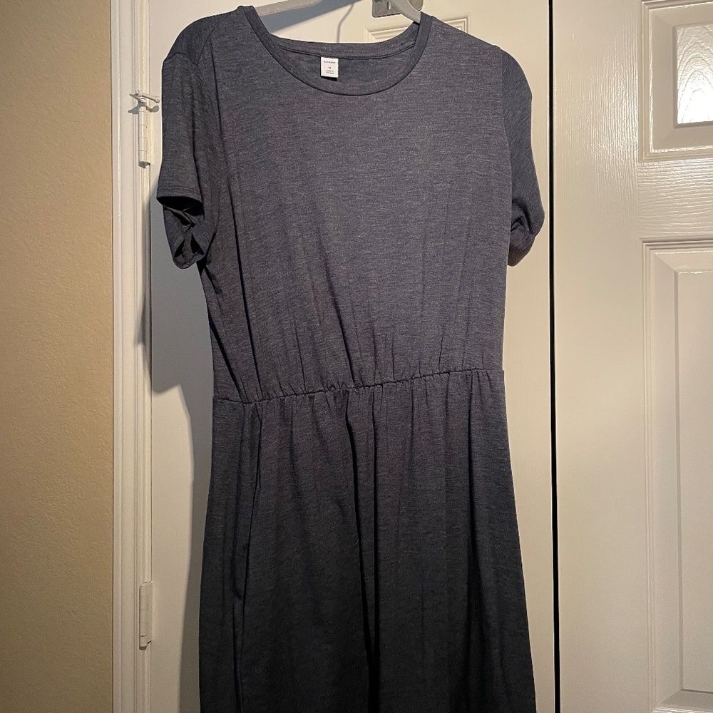 Navy blue dress